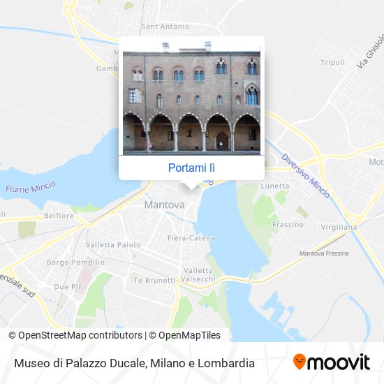 Mappa Museo di Palazzo Ducale