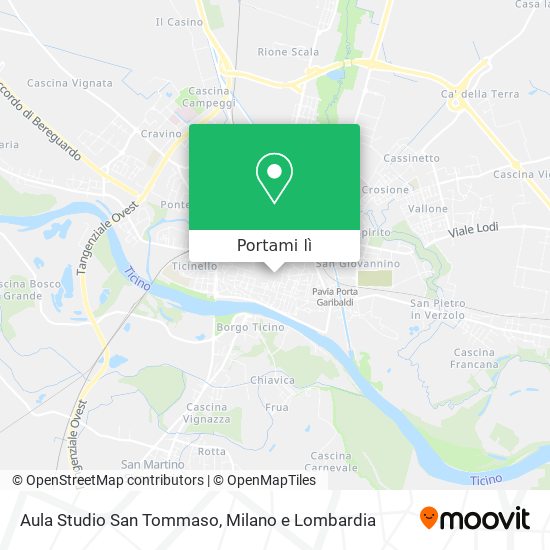 Mappa Aula Studio San Tommaso