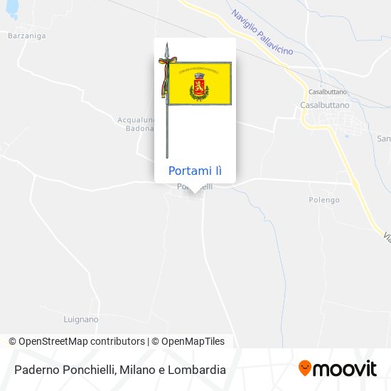 Mappa Paderno Ponchielli