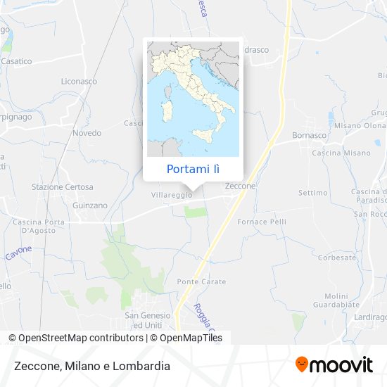 Mappa Zeccone