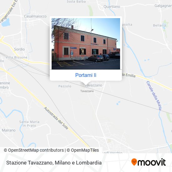 Mappa Stazione Tavazzano