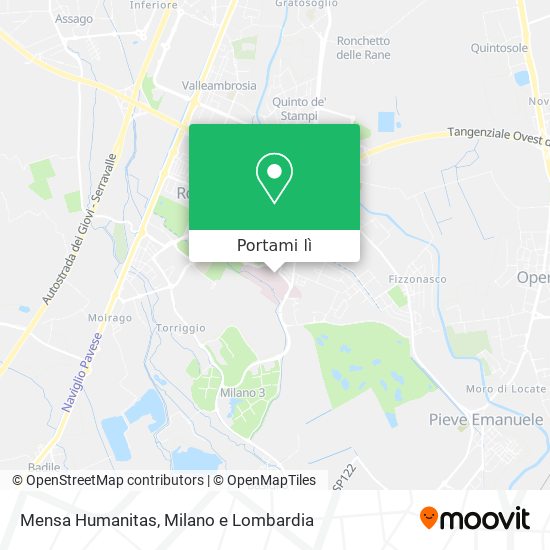 Mappa Mensa Humanitas