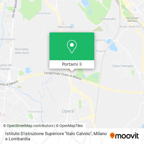 Mappa Istituto D'istruzione Superiore "Italo Calvino"