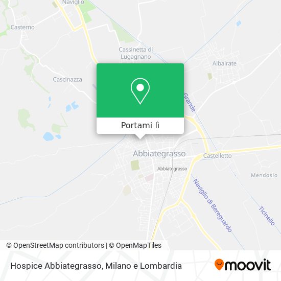 Mappa Hospice Abbiategrasso