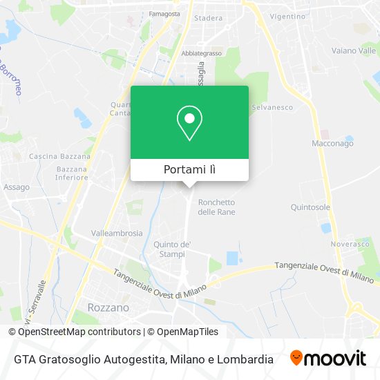 Mappa GTA Gratosoglio Autogestita