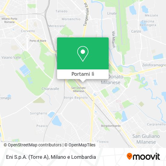 Mappa Eni S.p.A. (Torre A)