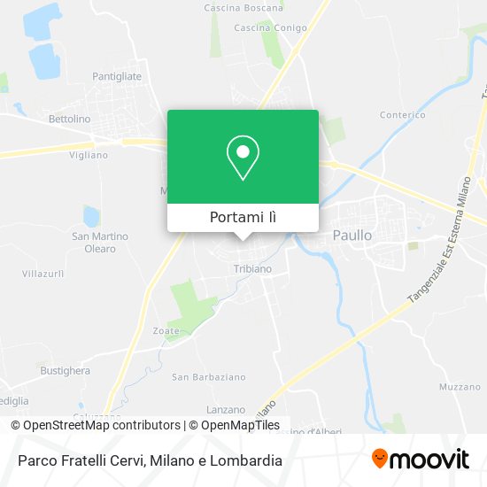 Mappa Parco Fratelli Cervi
