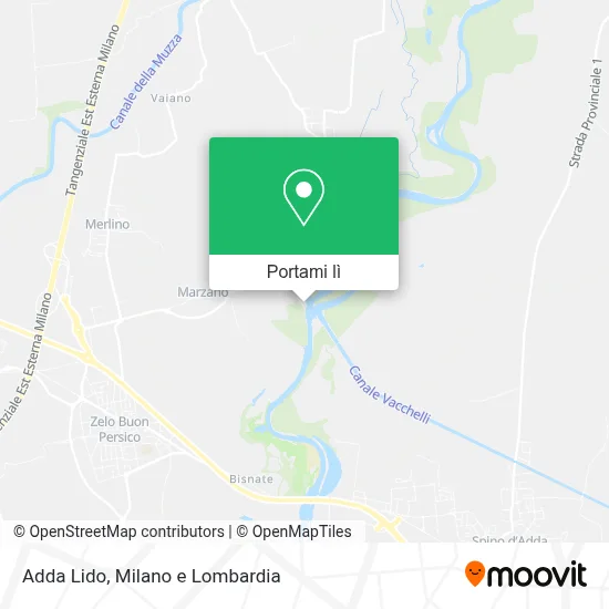Mappa Adda Lido