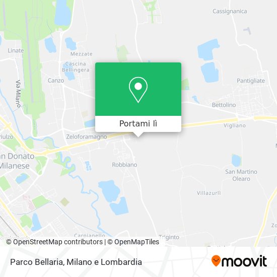 Mappa Parco Bellaria