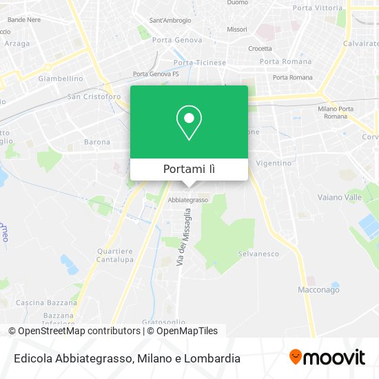 Mappa Edicola Abbiategrasso