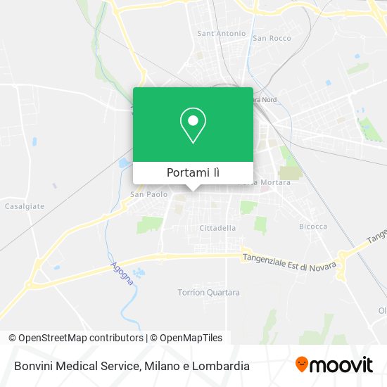 Mappa Bonvini Medical Service