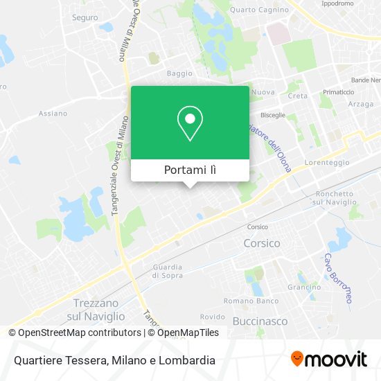 Mappa Quartiere Tessera