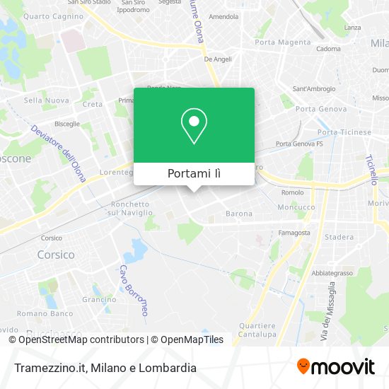 Mappa Tramezzino.it