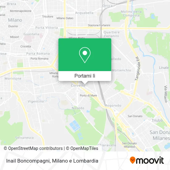Mappa Inail Boncompagni