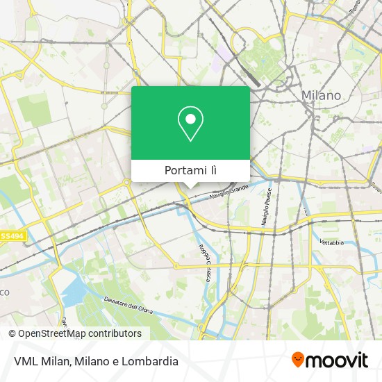 Mappa VML Milan