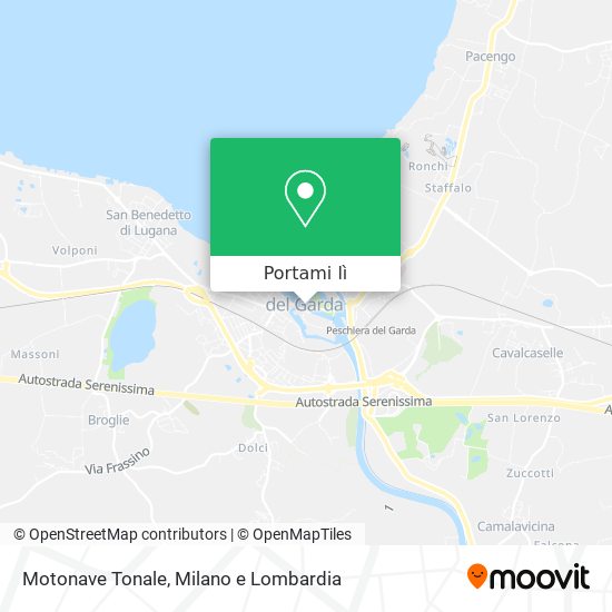 Mappa Motonave Tonale