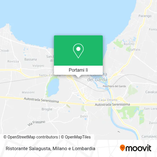 Mappa Ristorante Salagusta