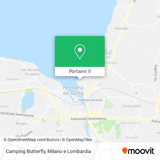 Mappa Camping Butterfly