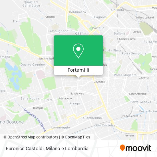 Mappa Euronics Castoldi