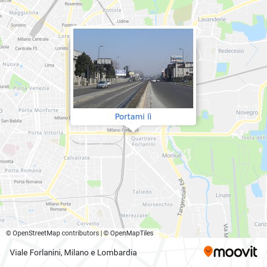 Mappa Viale Forlanini