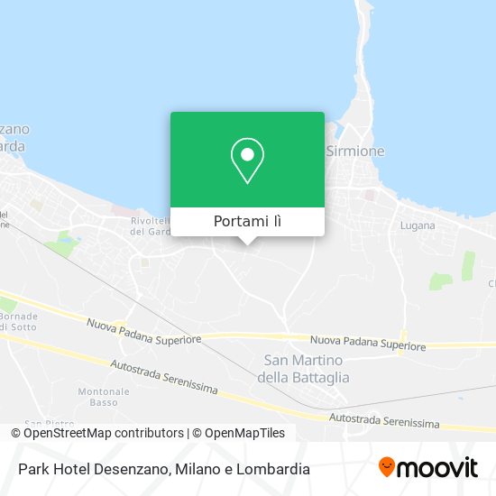 Mappa Park Hotel Desenzano
