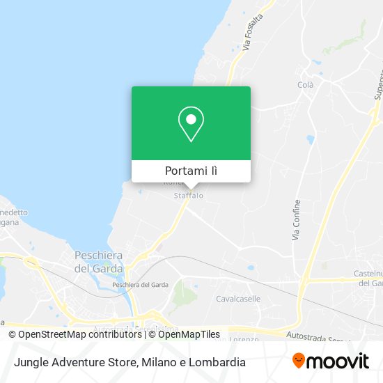 Mappa Jungle Adventure Store