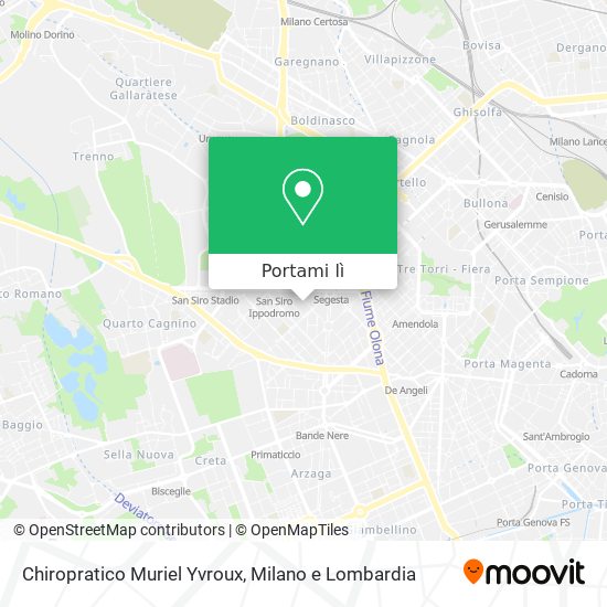 Mappa Chiropratico Muriel Yvroux