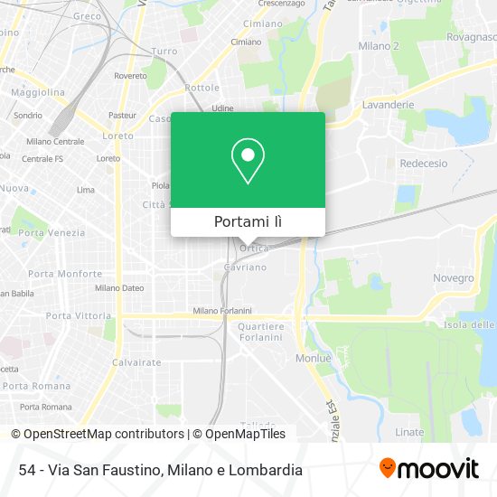 Mappa 54 - Via San Faustino