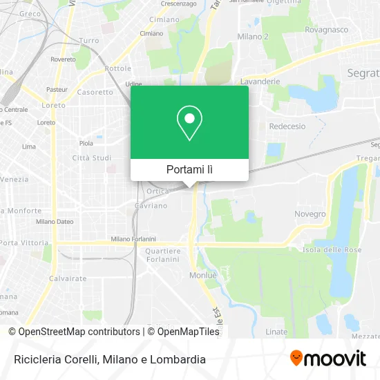 Mappa Ricicleria Corelli