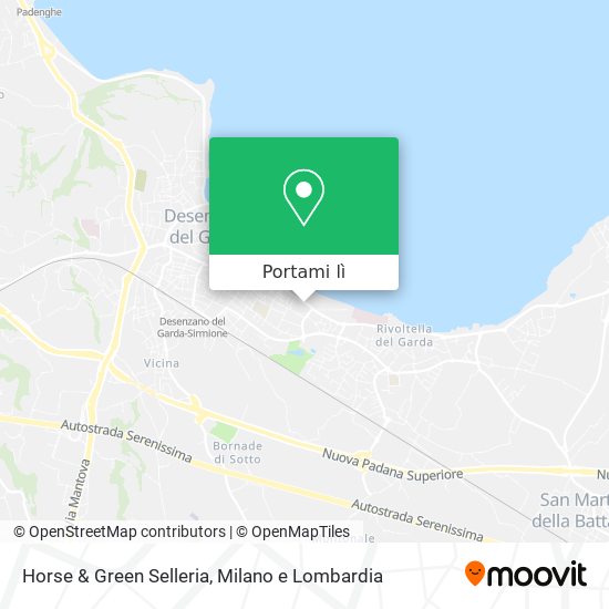 Mappa Horse & Green Selleria