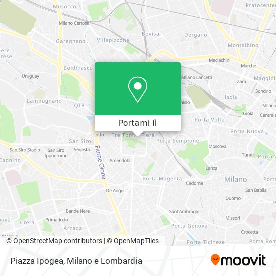 Mappa Piazza Ipogea
