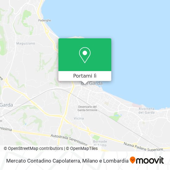 Mappa Mercato Contadino Capolaterra