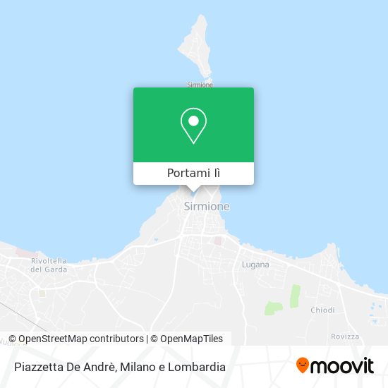 Mappa Piazzetta De Andrè