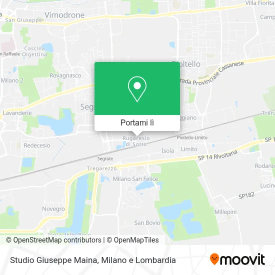 Mappa Studio Giuseppe Maina