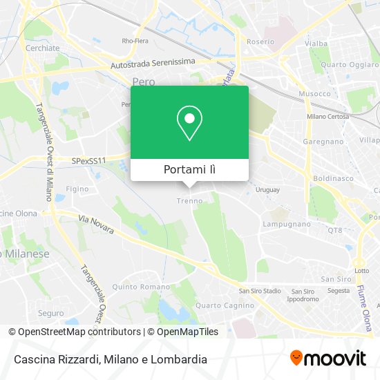 Mappa Cascina Rizzardi