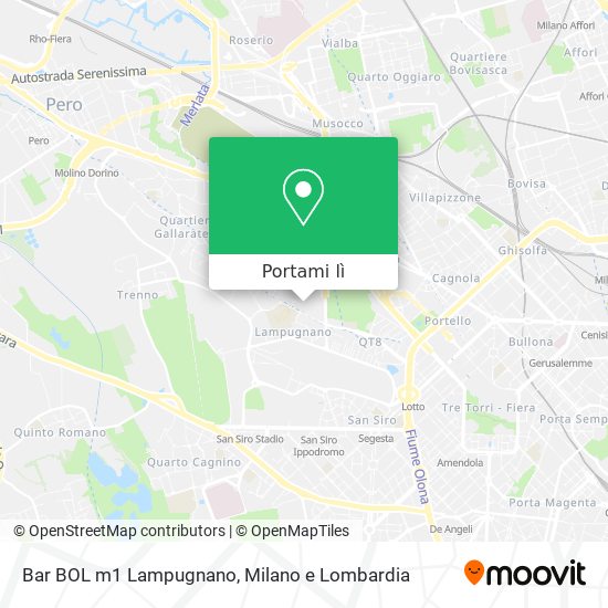 Mappa Bar BOL m1 Lampugnano