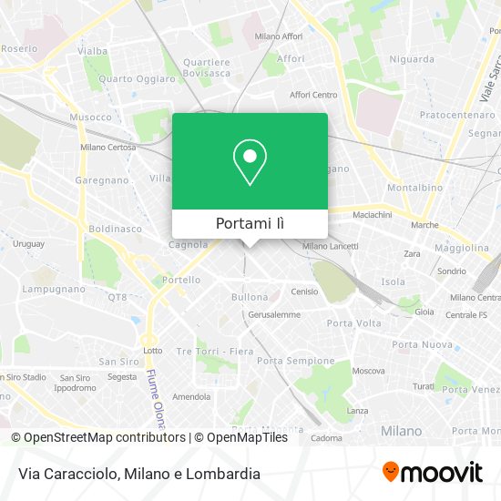 Mappa Via Caracciolo