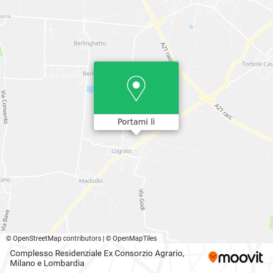 Mappa Complesso Residenziale Ex Consorzio Agrario