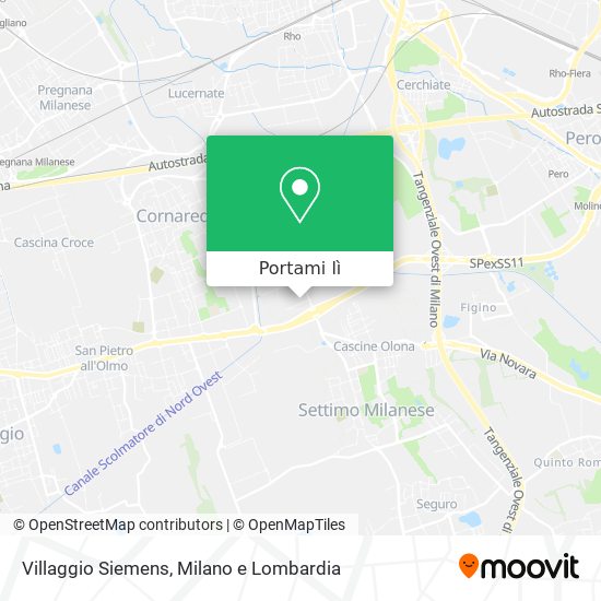 Mappa Villaggio Siemens