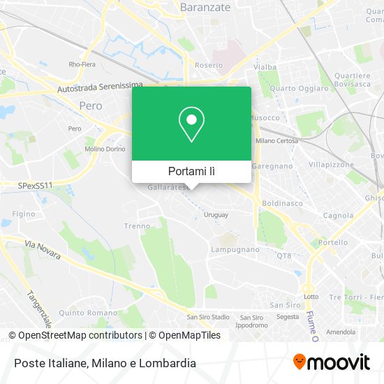 Mappa Poste Italiane