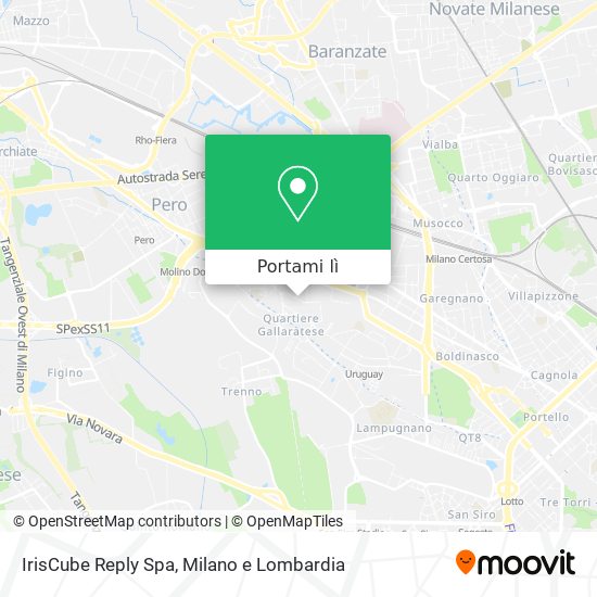Mappa IrisCube Reply Spa