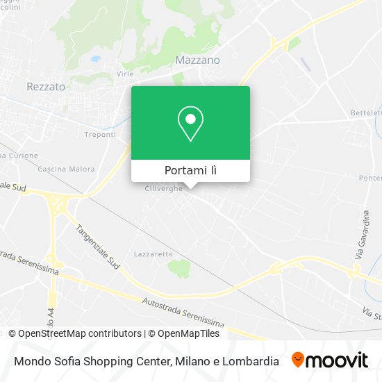 Mappa Mondo Sofia Shopping Center