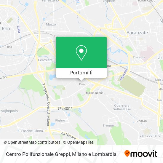 Mappa Centro Polifunzionale Greppi