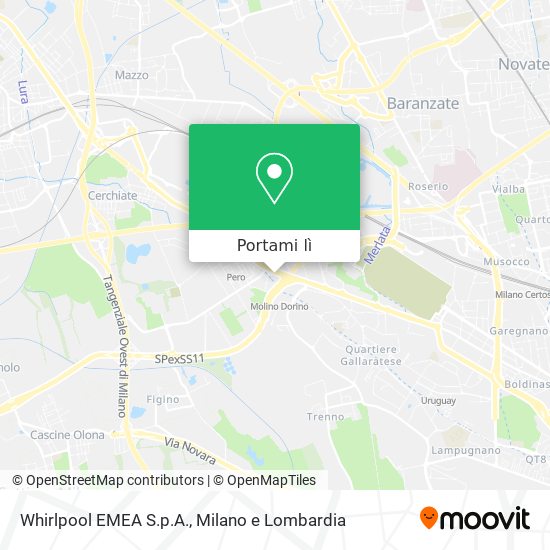 Mappa Whirlpool EMEA S.p.A.