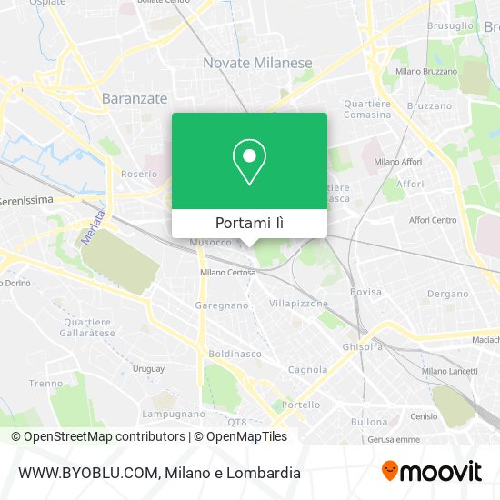 Mappa WWW.BYOBLU.COM