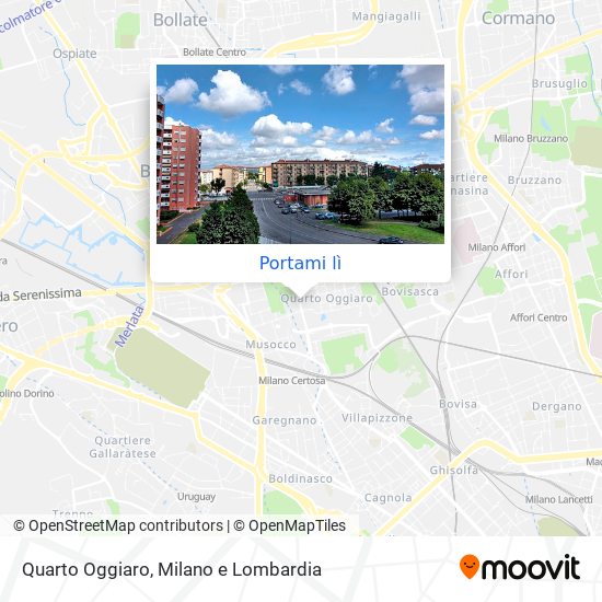 Mappa Quarto Oggiaro