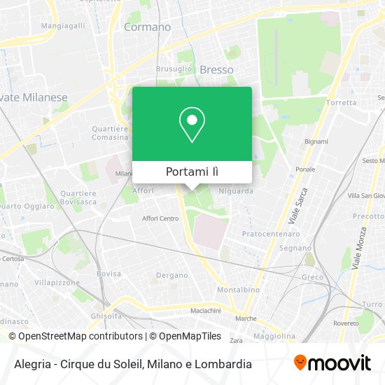 Mappa Alegria - Cirque du Soleil