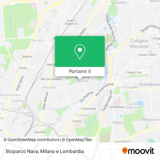 Mappa Bioparco Nava