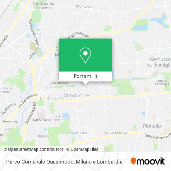 Mappa Parco Comunale Quasimodo