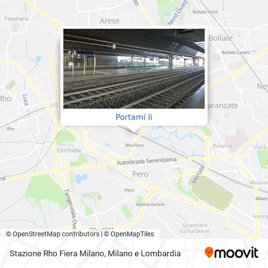 Mappa Stazione Rho Fiera Milano